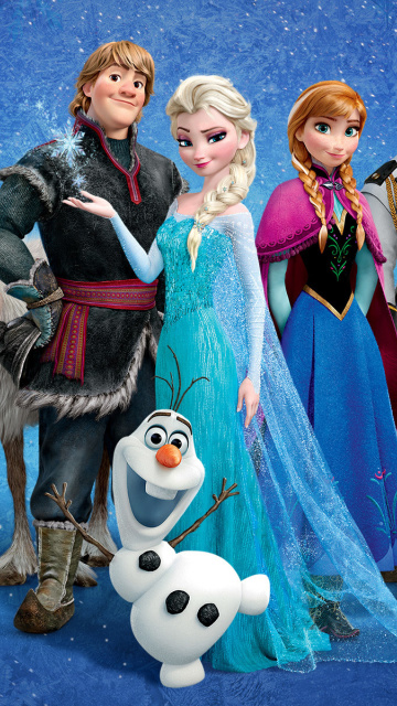 Sfondi Frozen - Walt Disney Animation 360x640