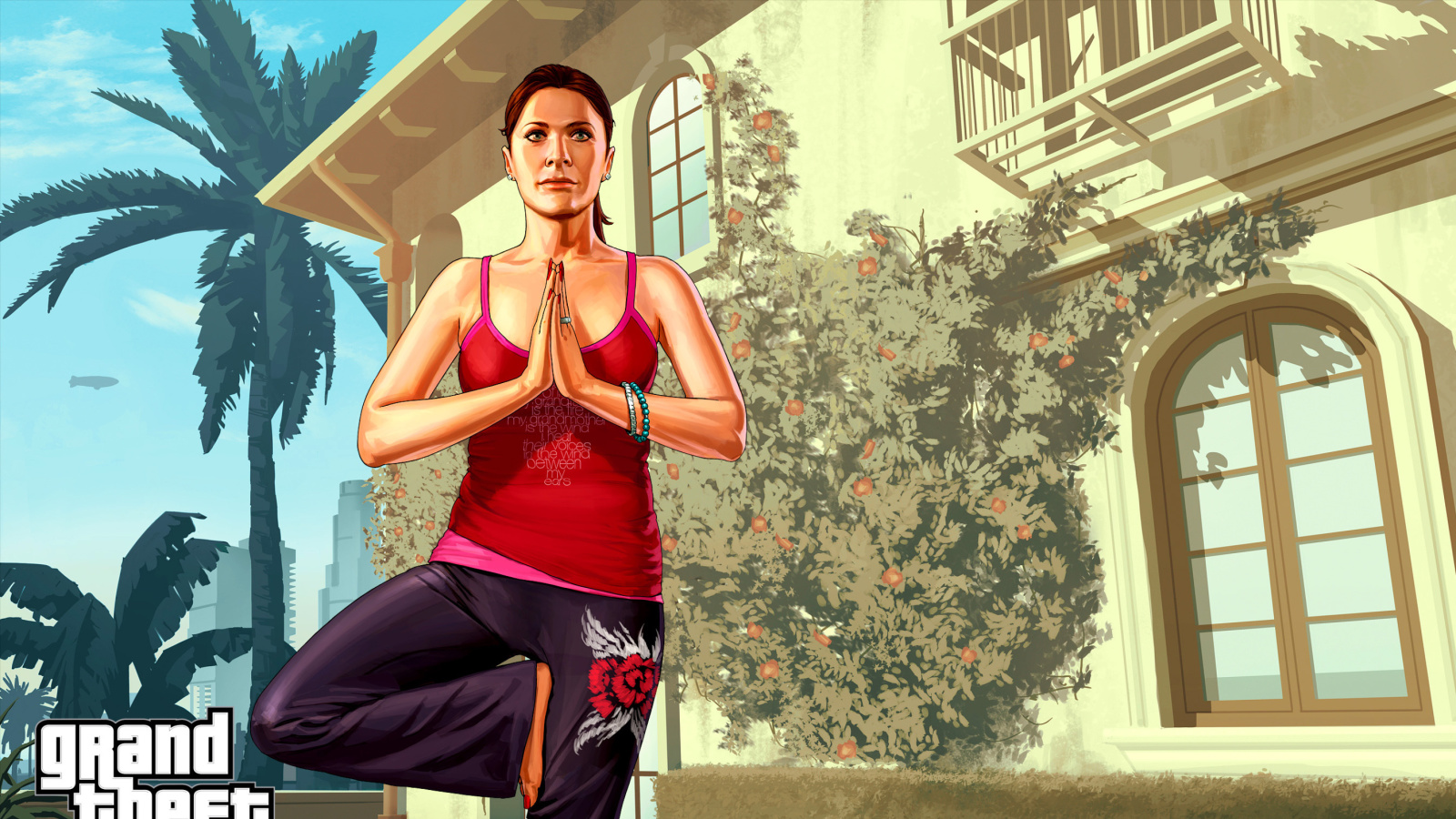 Grand Theft Auto Girl wallpaper 1600x900