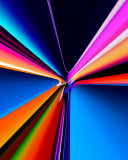 Das Pipes Glowing Colors Wallpaper 128x160