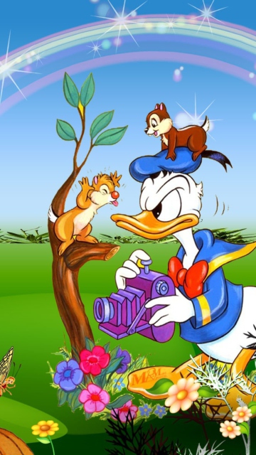 Fondo de pantalla Donald Duck 360x640