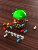 Fondo de pantalla Android Jelly Bean 132x176
