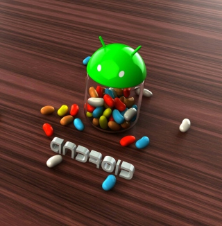Android Jelly Bean - Obrázkek zdarma pro iPad Air
