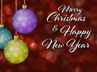 Screenshot №1 pro téma Merry Christmas and Best Wishes for a Happy New Year 320x240