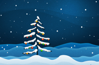 Christmas Tree papel de parede para celular para 1080x960