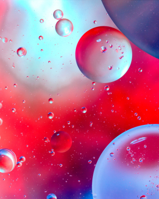 Kostenloses Colorful Bubbles Wallpaper für 176x220
