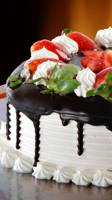 Strawberry Cake screenshot #1 360x640