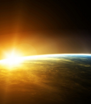 Sunrise In Outer Space - Obrázkek zdarma pro Nokia X7