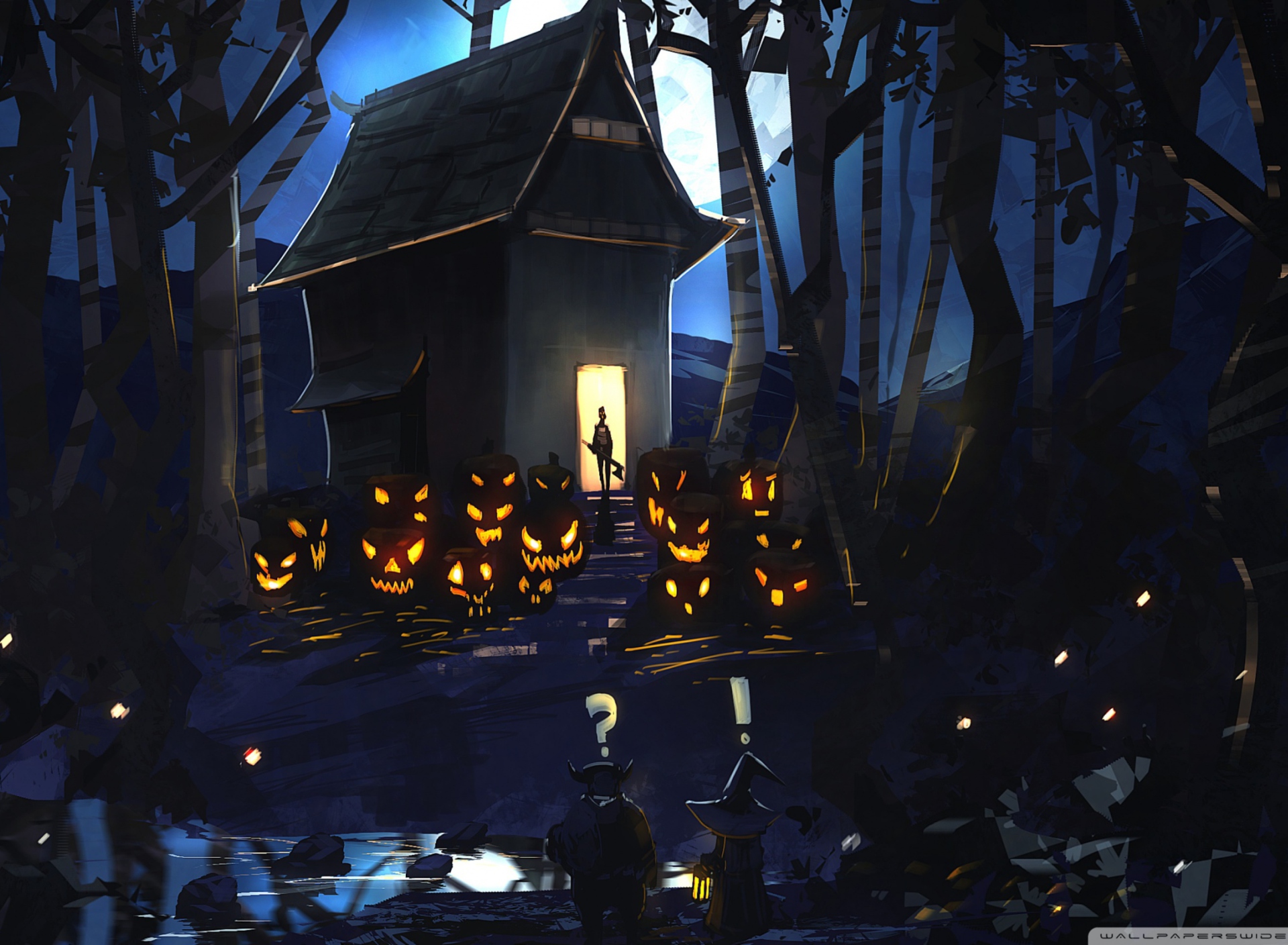 Screenshot №1 pro téma Halloween House 1920x1408