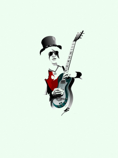 Das Musician Wallpaper 240x320