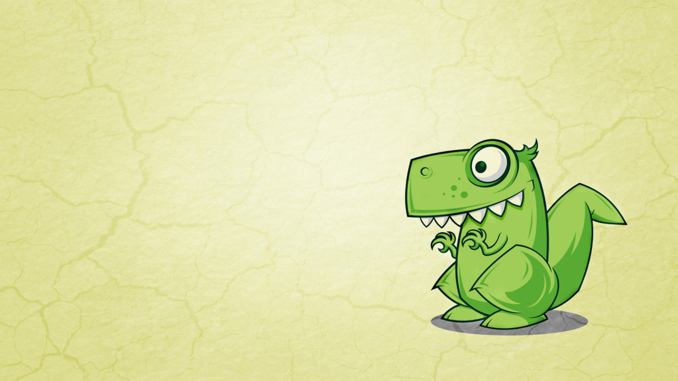 Dinosaur Illustration screenshot #1 1366x768