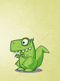 Dinosaur Illustration wallpaper 240x320