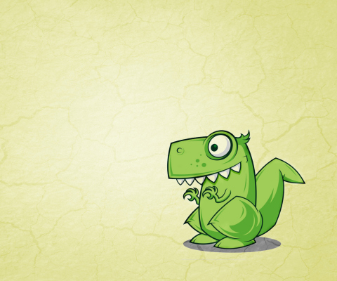 Screenshot №1 pro téma Dinosaur Illustration 480x400