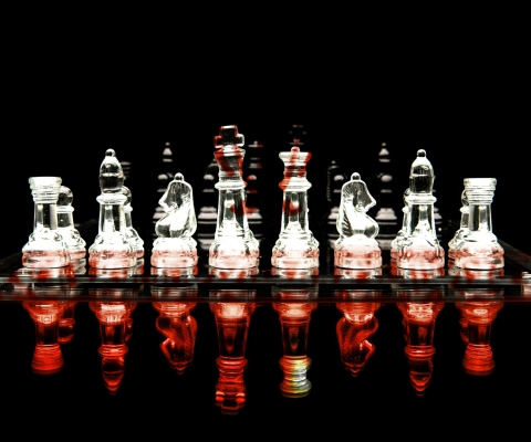 Screenshot №1 pro téma Glass Chess 480x400