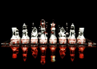 Glass Chess - Obrázkek zdarma pro Nokia X2-01