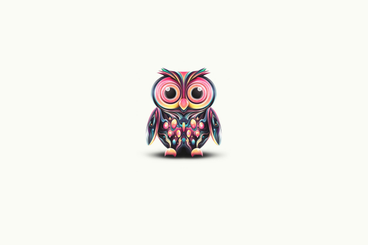 Owl Illustration wallpaper