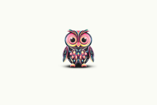 Owl Illustration - Obrázkek zdarma pro Samsung Galaxy S5