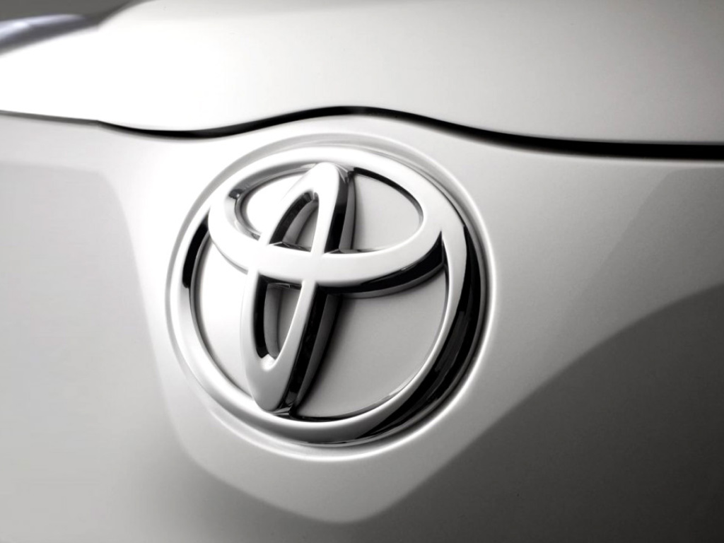 Toyota Emblem wallpaper 1024x768