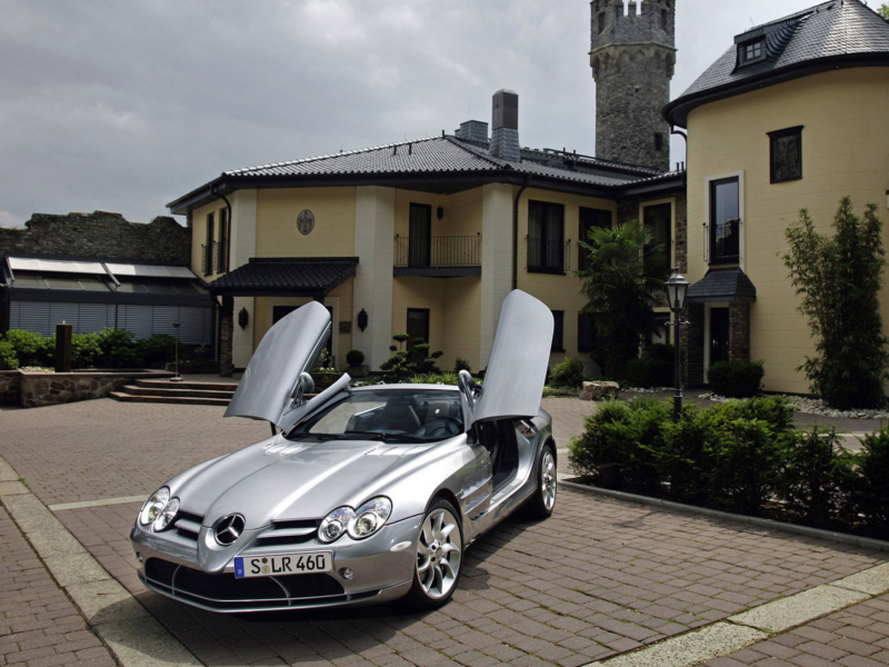 Sfondi Mercedes Benz Slr Mclaren Roadster 800x600