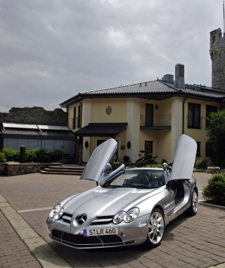 Mercedes Benz Slr Mclaren Roadster - Obrázkek zdarma pro Nokia C3-01