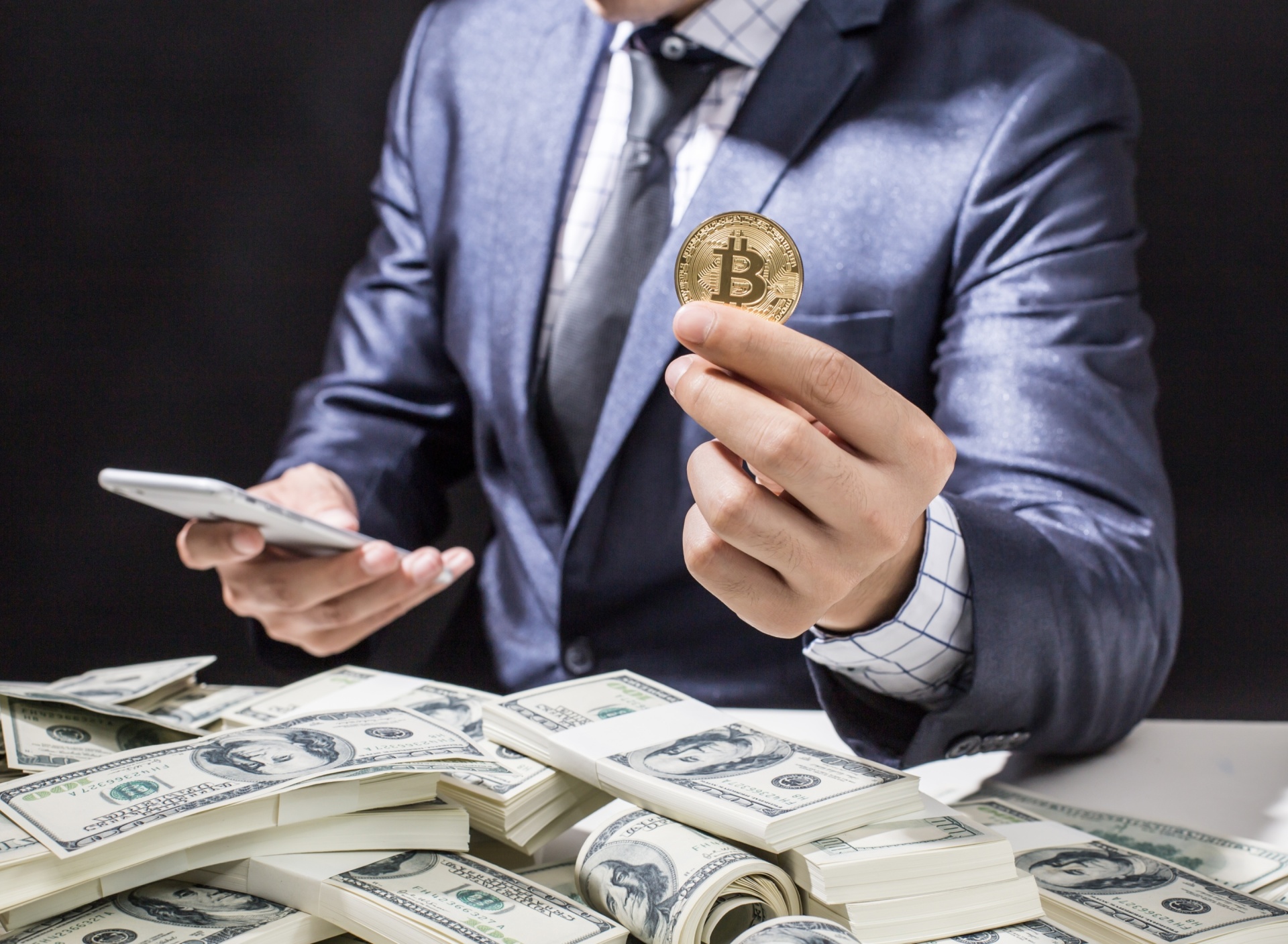 Bitcoin Money Business wallpaper 1920x1408