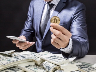 Bitcoin Money Business wallpaper 320x240