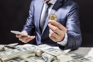 Kostenloses Bitcoin Money Business Wallpaper für Android, iPhone und iPad