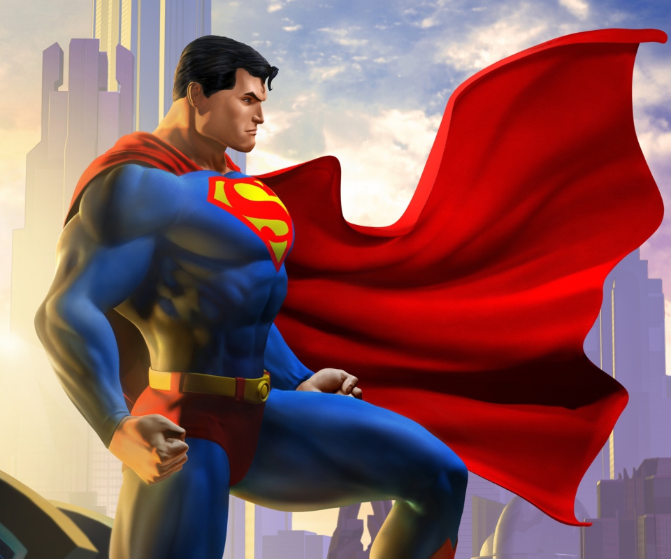 Sfondi Superman Dc Universe Online 960x800