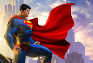 Superman Dc Universe Online - Obrázkek zdarma pro Nokia Asha 205