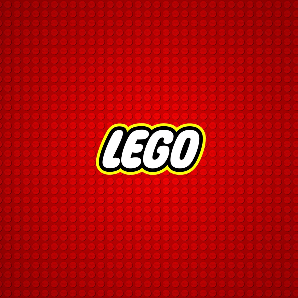 Lego Logo wallpaper 1024x1024
