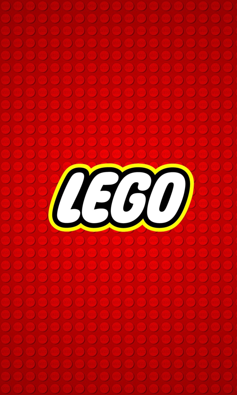 Das Lego Logo Wallpaper 768x1280
