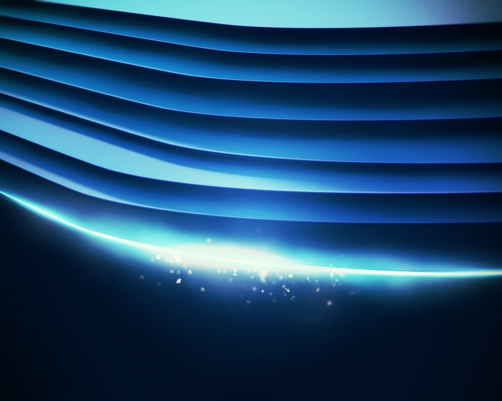 Blue background wallpaper screenshot #1 1600x1280