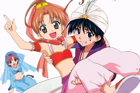 Sfondi Anime Gakuen Alice 480x320