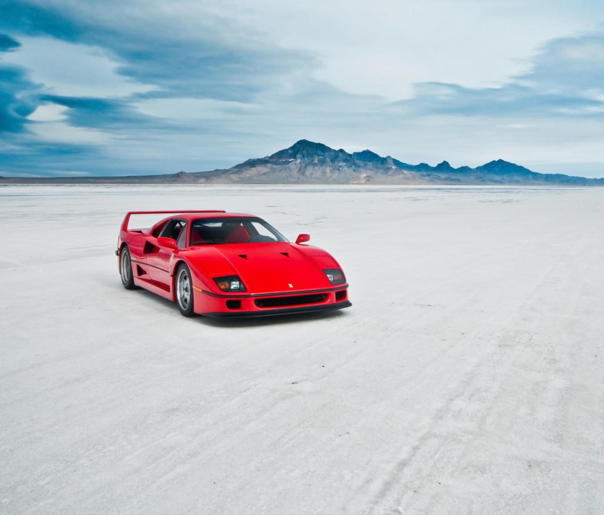 Screenshot №1 pro téma Red Ferrari F40 1200x1024