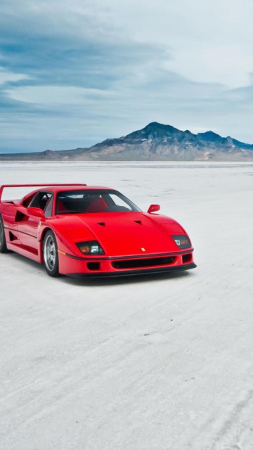 Screenshot №1 pro téma Red Ferrari F40 360x640