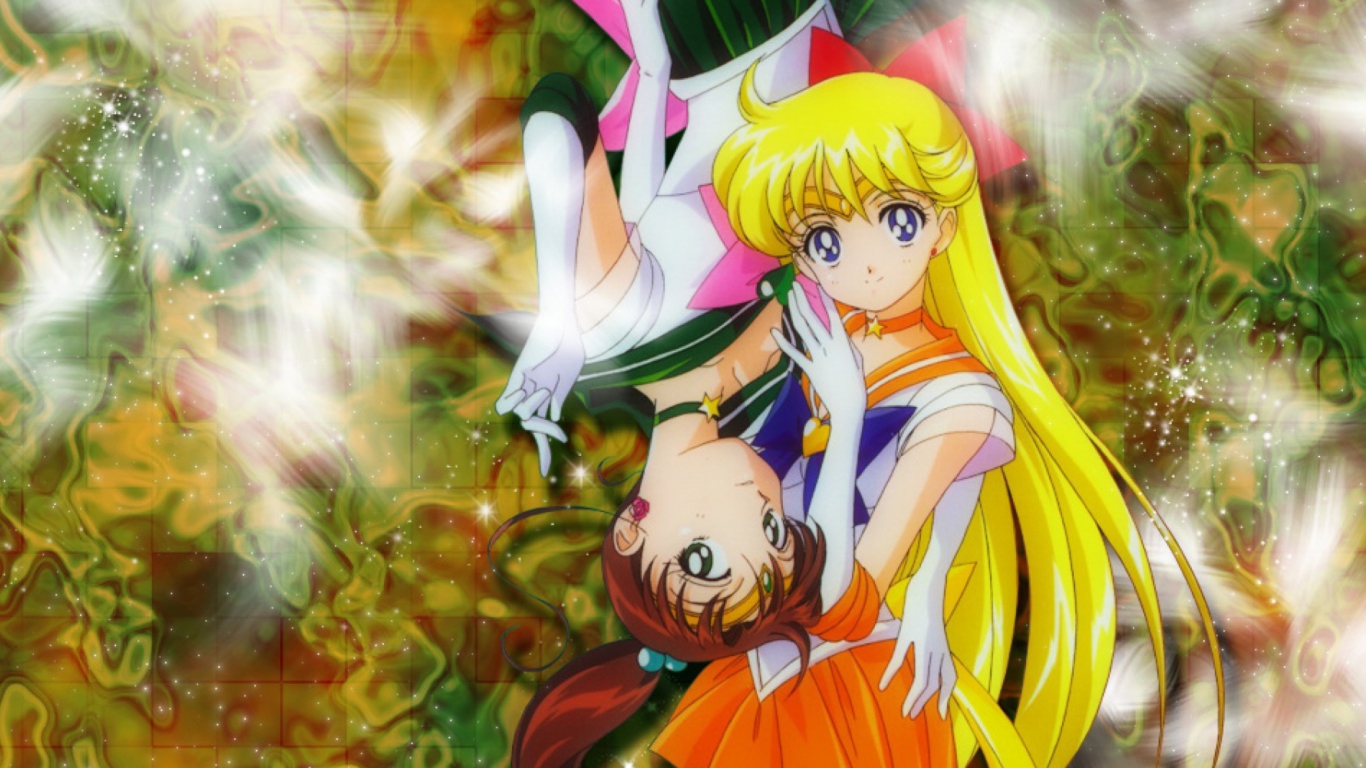 Screenshot №1 pro téma Sailormoon Girls 1366x768