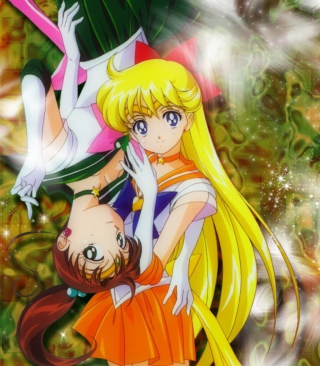 Sailormoon Girls - Obrázkek zdarma pro 176x220