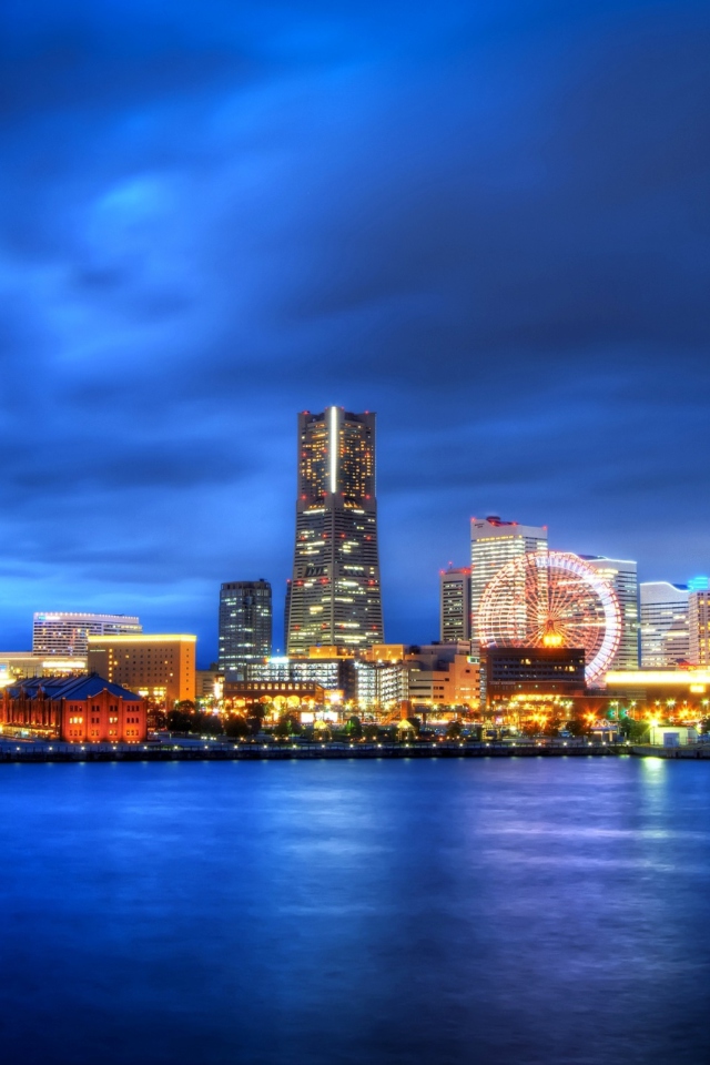 Das Japan, Yokohama, Kanagawa Prefecture Wallpaper 640x960