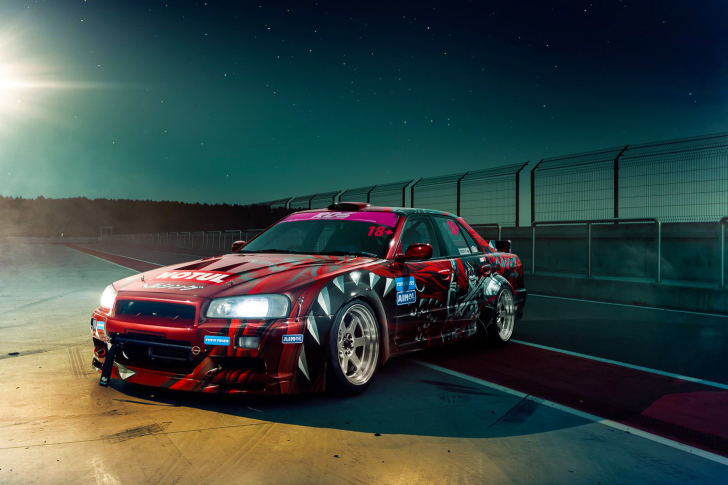 Nissan Skyline GTR R33 for Street Racing wallpaper