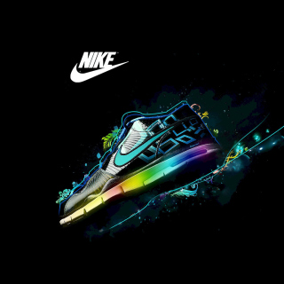 Kostenloses Nike Logo and Nike Air Shoes Wallpaper für iPad mini 2