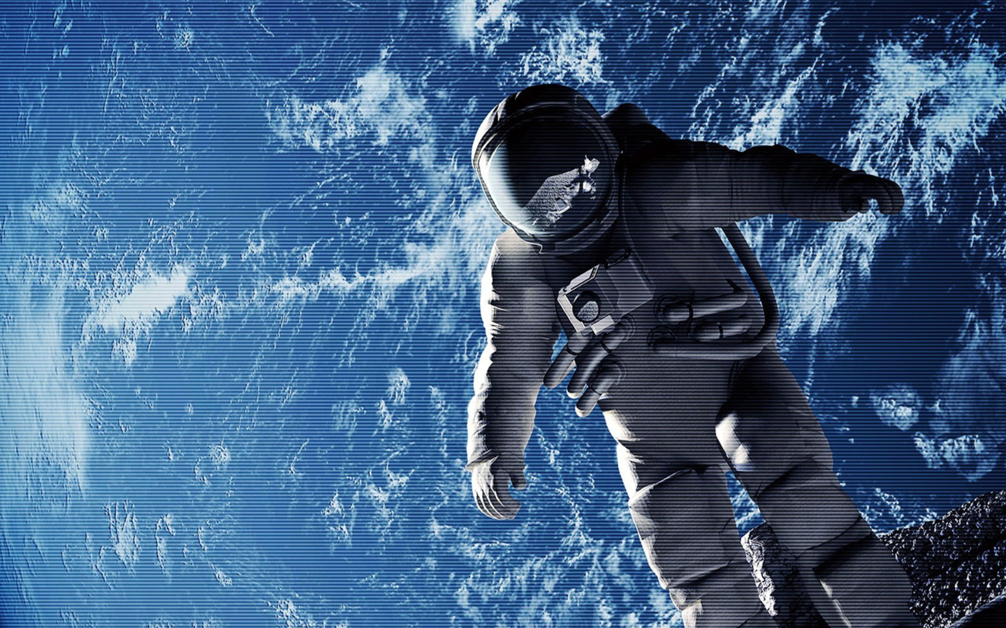 Das Astronaut In Space Wallpaper 1440x900