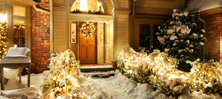 Screenshot №1 pro téma Christmas Outdoor Home Decor Idea 720x320