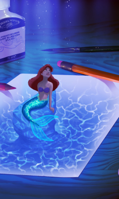 Screenshot №1 pro téma Little Mermaid 240x400