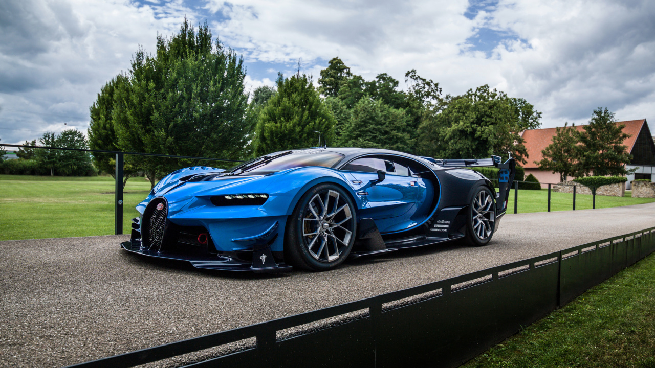 Sfondi Bugatti Chiron Vision Gran Turismo 1280x720