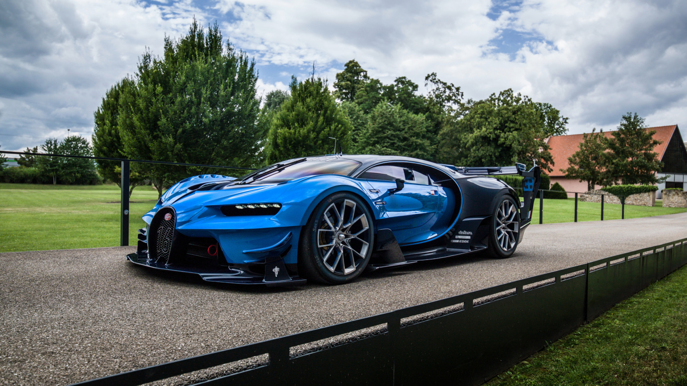 Bugatti Chiron Vision Gran Turismo screenshot #1 1366x768