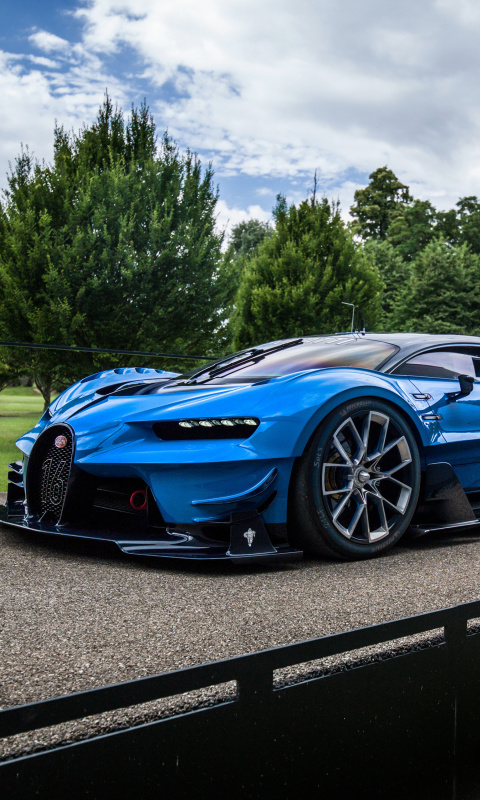 Bugatti Chiron Vision Gran Turismo screenshot #1 480x800