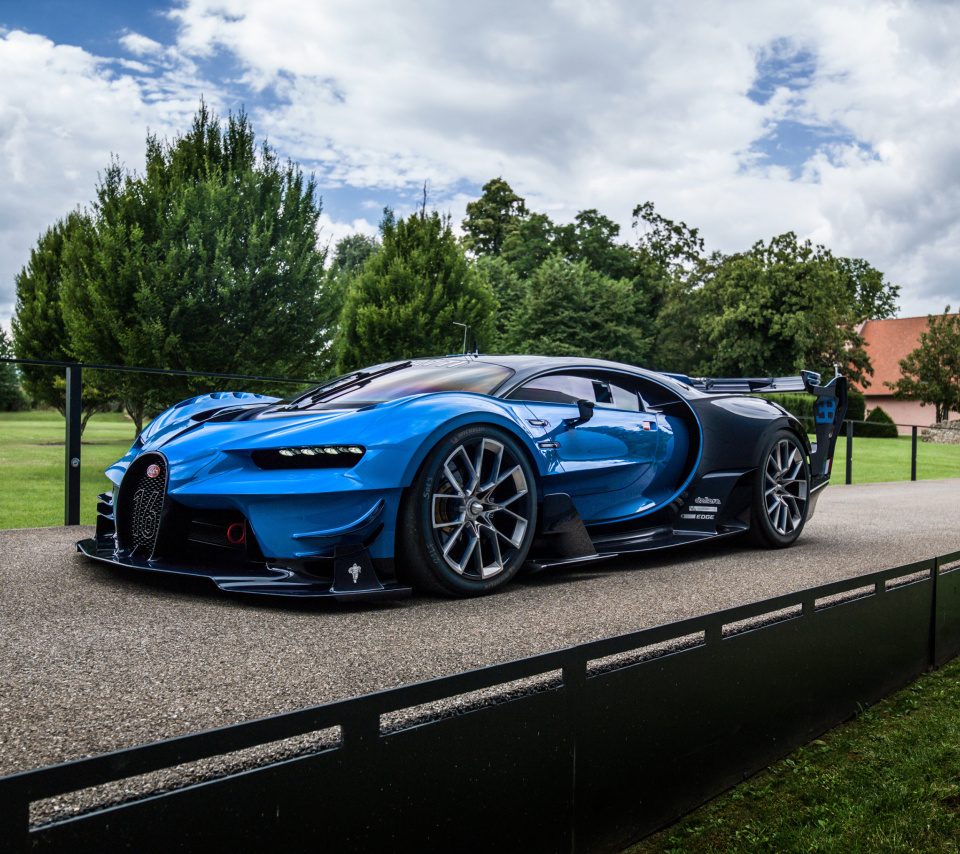 Обои Bugatti Chiron Vision Gran Turismo 960x854