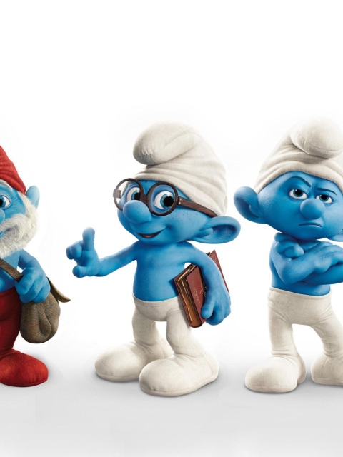 Обои Smurfs 2011 Movie 480x640