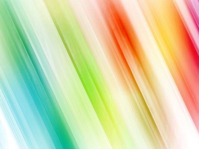 Abstract Rainbow Lines screenshot #1 640x480