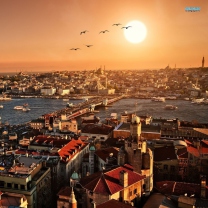 Istanbul Turkey wallpaper 208x208