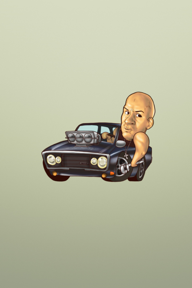 Screenshot №1 pro téma Vin Diesel Illustration 640x960